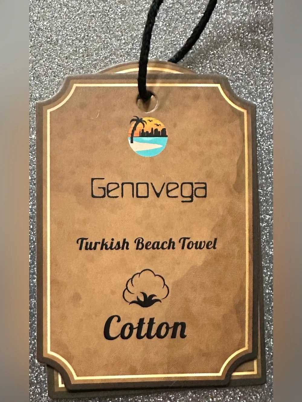 NEW, Turkish Beach Genovega Towel Quick Dry Sand Free Oversized Bath Swim BLUE